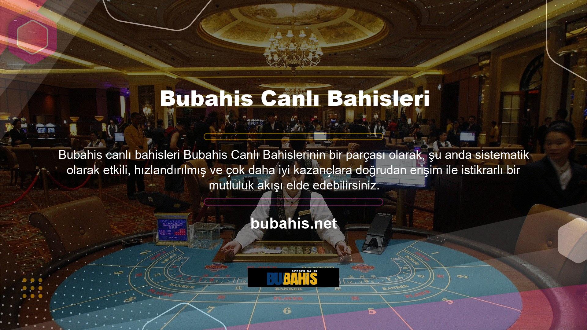 Bu, bahis kuruluşunun iyi çalışmasına yardımcı olur